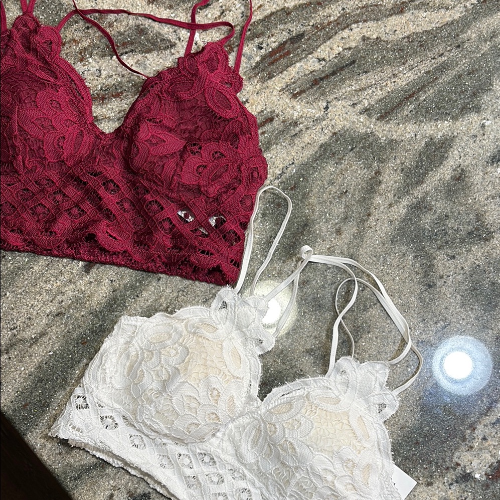 Nwt Set Of Bralettes